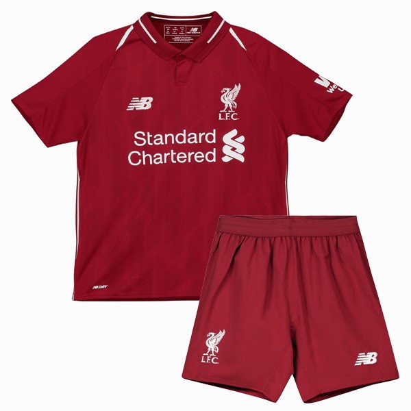 Camiseta Liverpool Primera Niño 2018-2019 Rojo